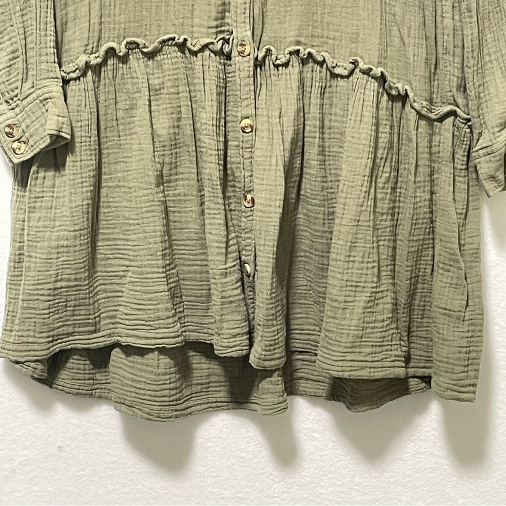 Anthropologie Maeve Katie Textured Utility Tunic - Picture 6 of 11